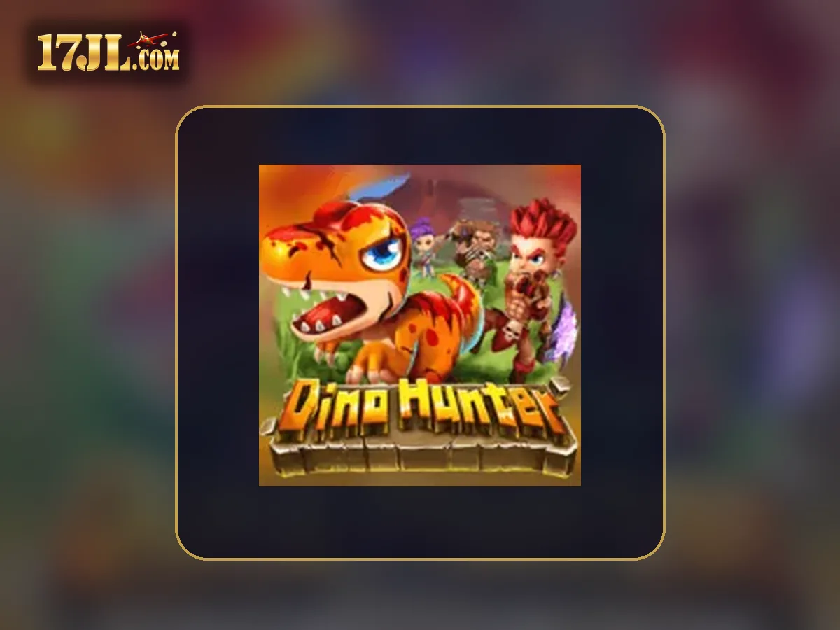 17JL Philippines homepage visual featuring Dino Hunter game cover