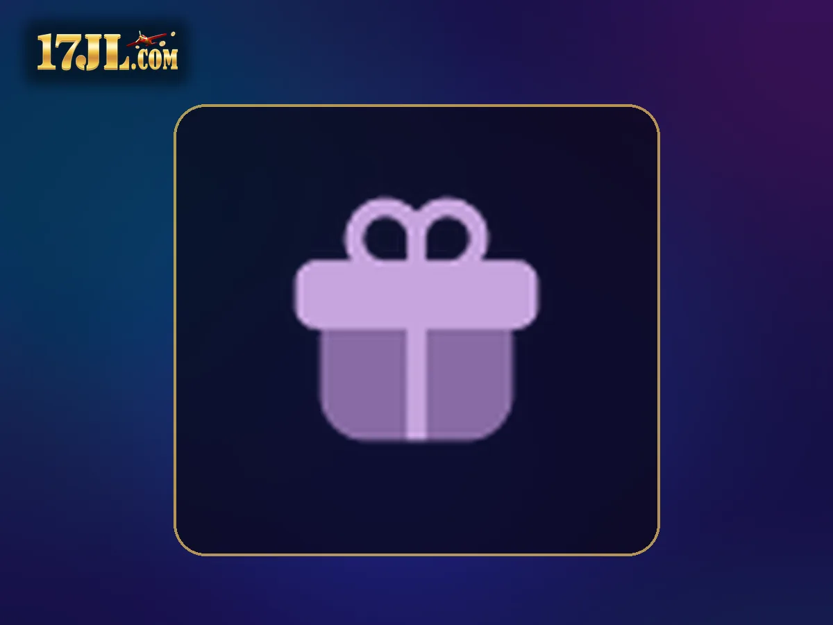 17JL promotions guide visual featuring Rewards gift icon